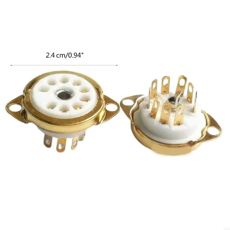 Ceramic Vacuum Tube Socket for 9-Pin Tubes 6 Ceramic Vacuum Tube Socket for 9-Pin Tubes - Image 6