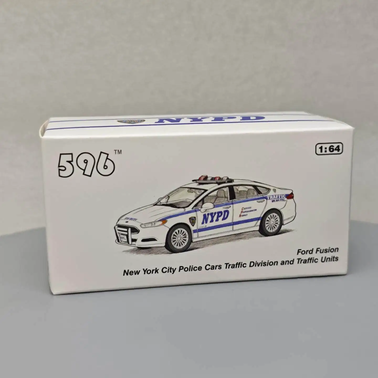 NYPD Mondeo TL Diecast Model 1:64 Scale 5 NYPD Mondeo TL Diecast Model 1:64 Scale - Image 5