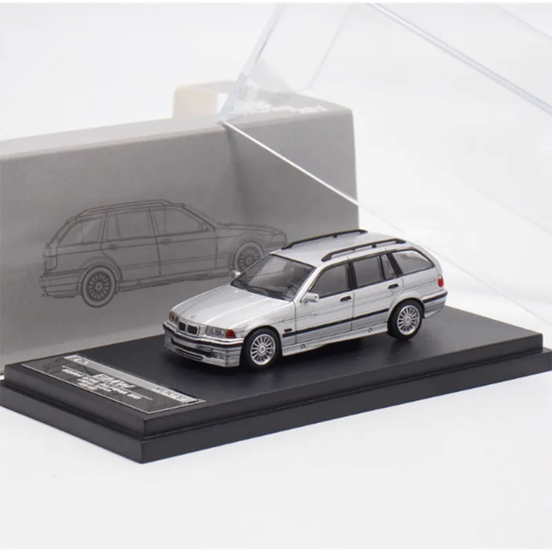Bright Yellow BMW E36 Wagon diecast model 8 Bright Yellow BMW E36 Wagon diecast model - Image 8