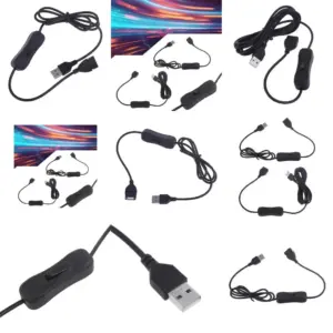 USB Power Toggle Switch Cable for Devices 9 Scb81bd8397024a5d9477a26301a407d11