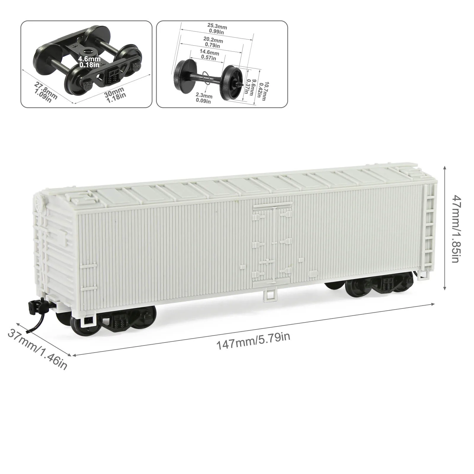 HO Scale 40-ft Reefer Boxcar by Evemodel 6 HO Scale 40-ft Reefer Boxcar by Evemodel - Image 6