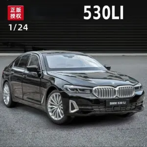 1:24 Scale Black BMW 530Li Diecast Model