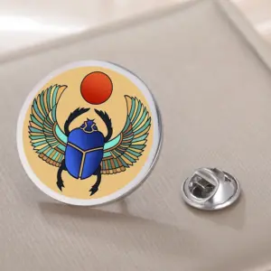 Stainless Steel Egyptian Scarab Brooch 30x30 mm 14 Scca220ce51124289b6226d995f6e55f9Q