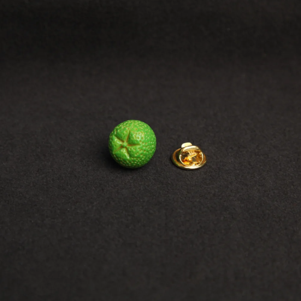 Vibrant Citrus Resin Brooch Set 5 Vibrant Citrus Resin Brooch Set - Image 5