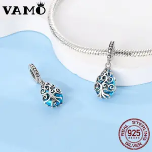 Sterling Silver Snowflake and Tree of Life Charm 9 Scf32f5ce5d3f4dc1b294a007bc909adbI