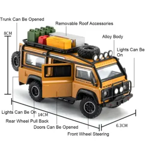 1:32 Scale Land Rover Defender Model 12 Scf668503532f446685eb918d165bf994W