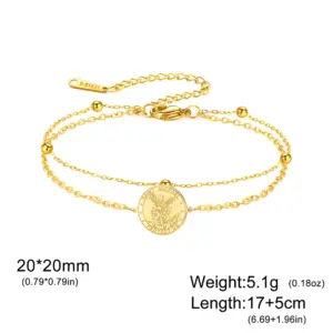 Stainless Steel Archangel Michael Bracelet 15 Scf6a0a35a0fc4270a604aa5fed25f64aJ