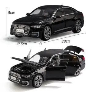 Black 1:18 Audi A6L Diecast Model Car 13 Scf730221c1f94e909eaa97fd01d4d6e2G