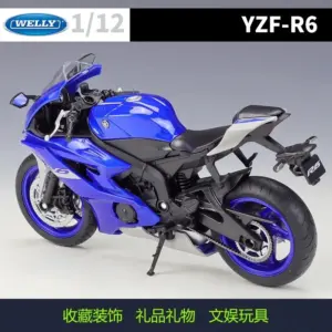 1:12 Diecast Yamaha YZF-R6 Motorcycle Model 13 Sd2542f1445084ce6a50fd1618f6536a73
