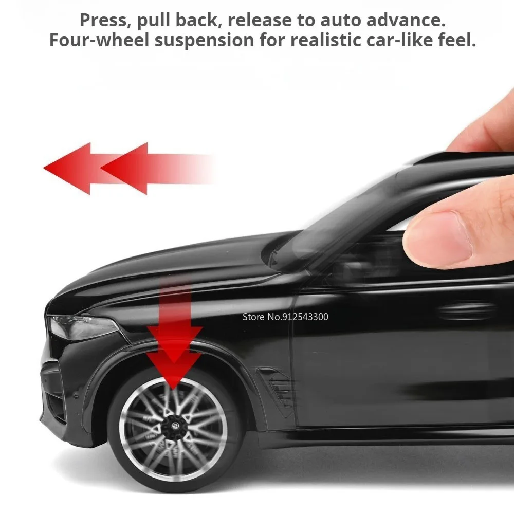 BMW X5M 1:24 Scale Model Car with Lights & Sound 4 BMW X5M 1:24 Scale Model Car with Lights & Sound - Image 4