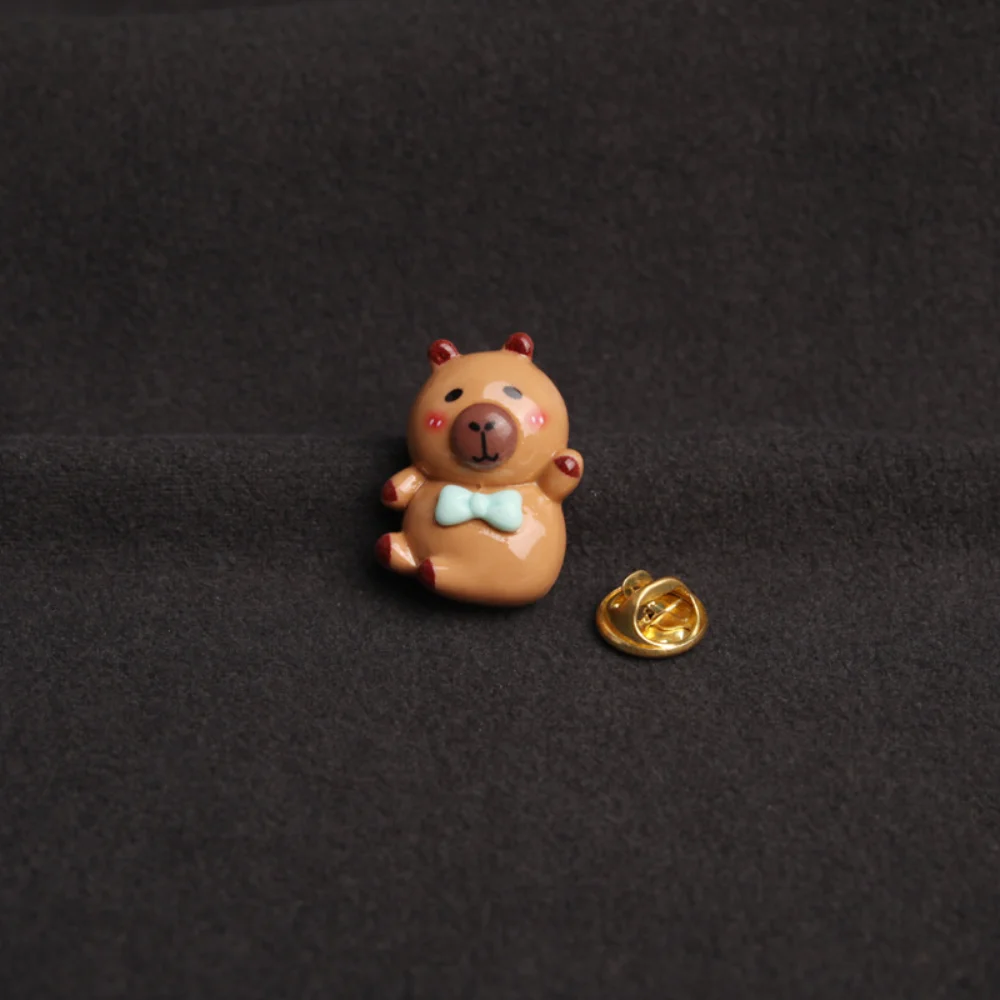 Whimsical Resin Bear Brooch with Colorful Accessories 5 Whimsical Resin Bear Brooch with Colorful Accessories - Image 5