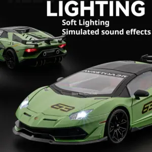 Vibrant Green 1:18 Supercar Diecast Model 15 Sd31c0be6d6cf4d30868ddc3629446424q