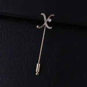 X-Shaped Sparkling Alloy Pin in Light Green and Grey 11 Sd3f7651bef934e31bfea34698c1cba300