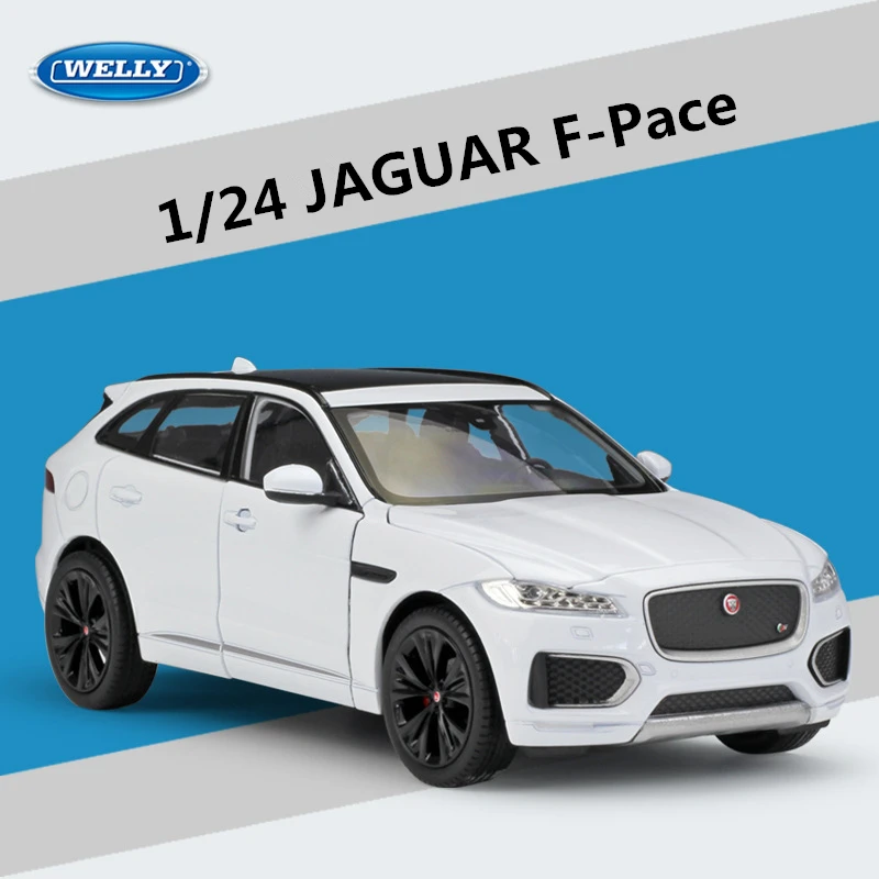 Red Jaguar F-Pace 1:24 Diecast Model 9 Red Jaguar F-Pace 1:24 Diecast Model - Image 9