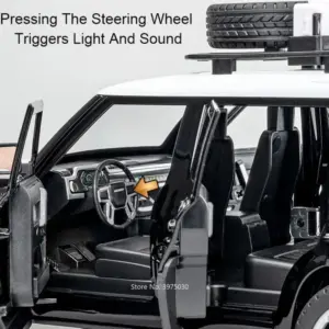 Land Rover Defender 1:24 Scale Diecast Model Blue 15 Sd66454b6e26740d7888eb48cfe78a899y