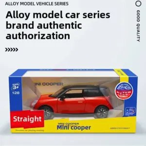 Mini Cooper Diecast Model with Sound & Lights 15 Sd7e8b5a494a84b66979e0445a955e291x