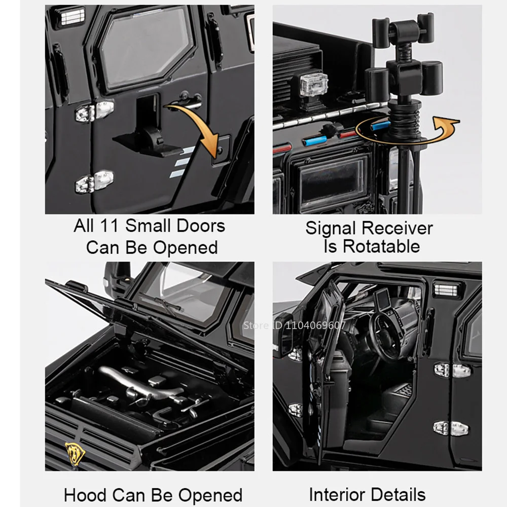 Sabertooth 1:24 Military Off-Road Vehicle Model 3 Sabertooth 1:24 Military Off-Road Vehicle Model - Image 3