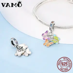 VAMO 925 Silver Enamel Charm Bead for Bracelets 11 Sd8eb7a5c761946959e0af6d4d008b3ee8