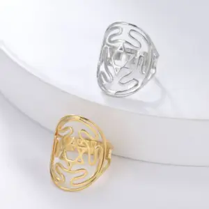 Stainless Steel Star of David Ring 9 Sdb4778c5a14e4d7187bbe02f2a3affd1o