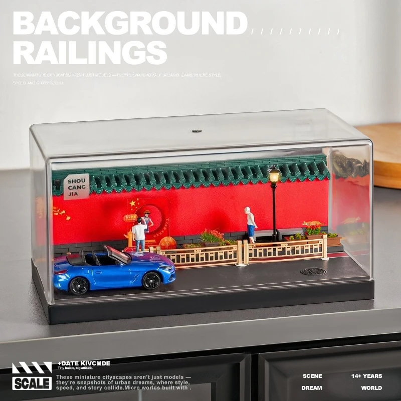 Authentic Beijing Street Miniature Diorama 2 Authentic Beijing Street Miniature Diorama - Image 2