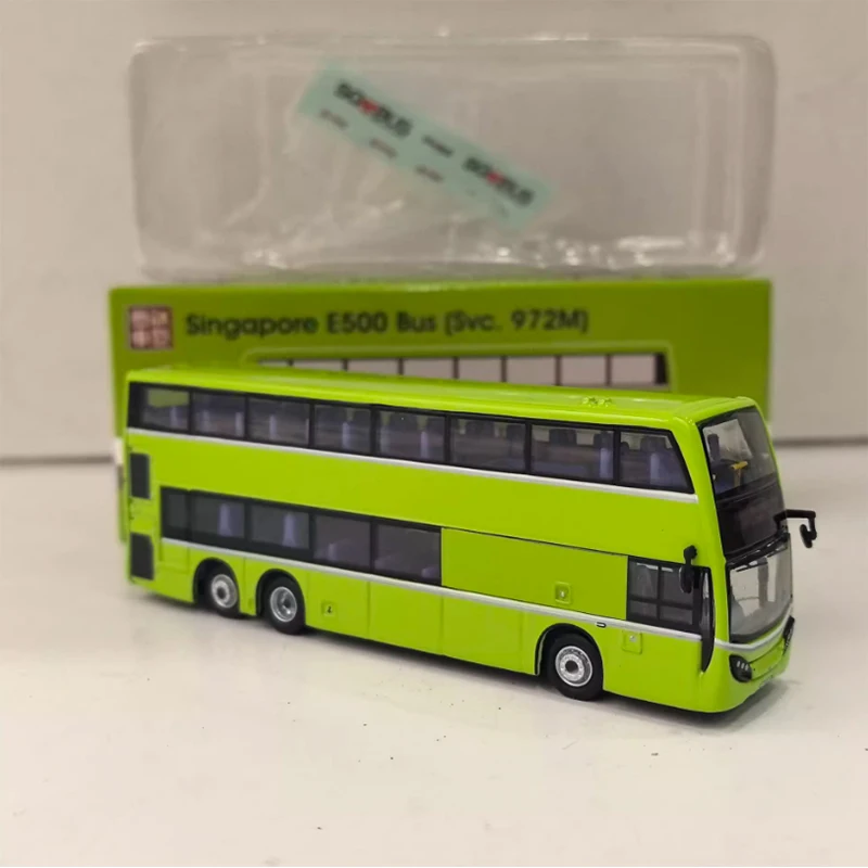 Lime Green Singapore E500 SG Bus Model 6 Lime Green Singapore E500 SG Bus Model - Image 6