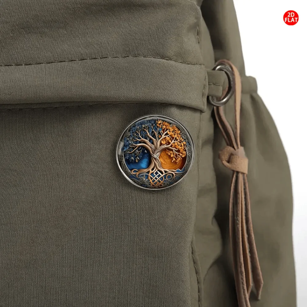 Mysterious Tree of Life Vintage Brooch 4 Mysterious Tree of Life Vintage Brooch - Image 4