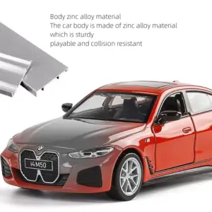 Vibrant Yellow BMW i4 M50 Diecast Model 10 Sdd8788084fb84bf0a39475d7c781d7c1R