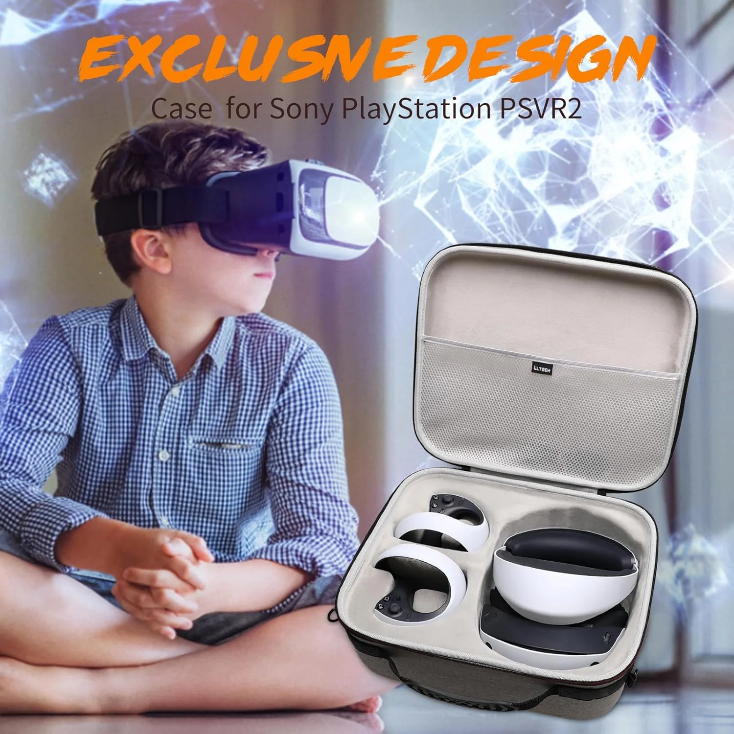 Sony PSVR2 Protective Hard EVA Case 4 Sony PSVR2 Protective Hard EVA Case - Image 4