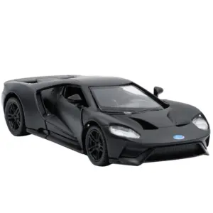 1:36 Matte Black Diecast Car Model