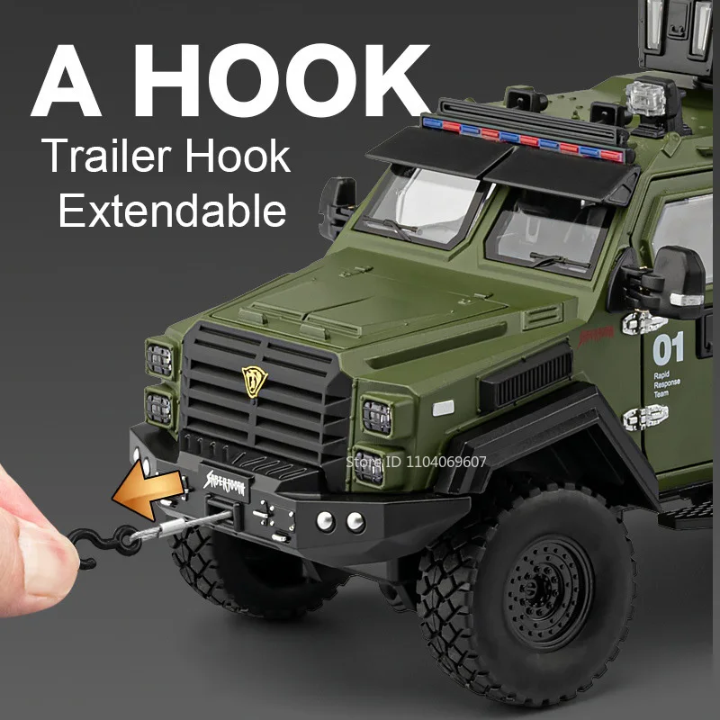 Sabertooth 1:24 Military Off-Road Vehicle Model 5 Sabertooth 1:24 Military Off-Road Vehicle Model - Image 5