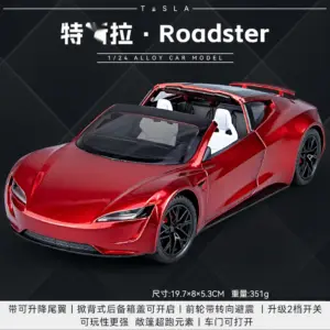 1:24 Scale Red Sport Roadster Model 17 Se7d7325472b24b9eb8ab1cee8bc69256I