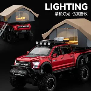 1:24 Ford Raptor F150 Diecast Model in Red 11 Se84401fca98e49a8aa907286cf092f10W