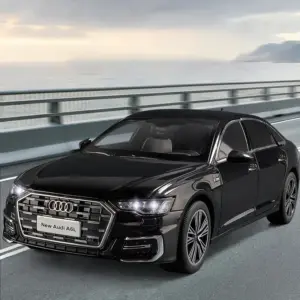 Black 1:18 Audi A6L Diecast Model Car 14 Se908804b65d941cea827b1a4a010b541m