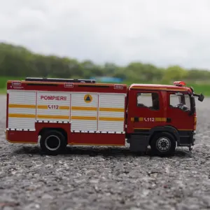 1:43 MAN Fire Truck Die-Cast Model 9 Se9235d8120e041ee843df1f0f50e0742B