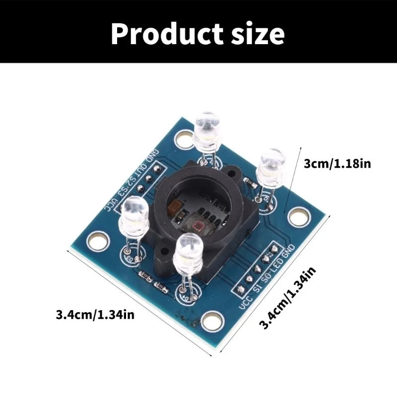 GY-31 TCS3200 Color Sensor Module for Microcontrollers 6 GY-31 TCS3200 Color Sensor Module for Microcontrollers - Image 6