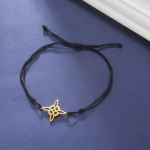 Stainless Steel Celtic Knot Women's Bracelet 18 Seb65740ef11543e4bdb9b1a20f908668o