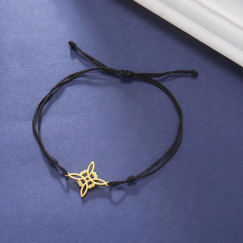 Stainless Steel Celtic Knot Women's Bracelet 9 Stainless Steel Celtic Knot Women's Bracelet - Image 9