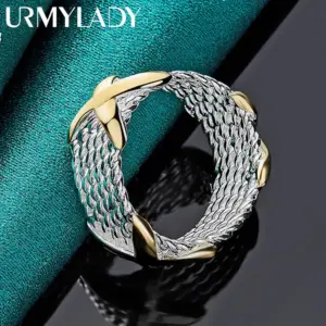 Sterling Silver Cross Ring for Women 7 Sedab2a62ee694c469e2389a1856356aen