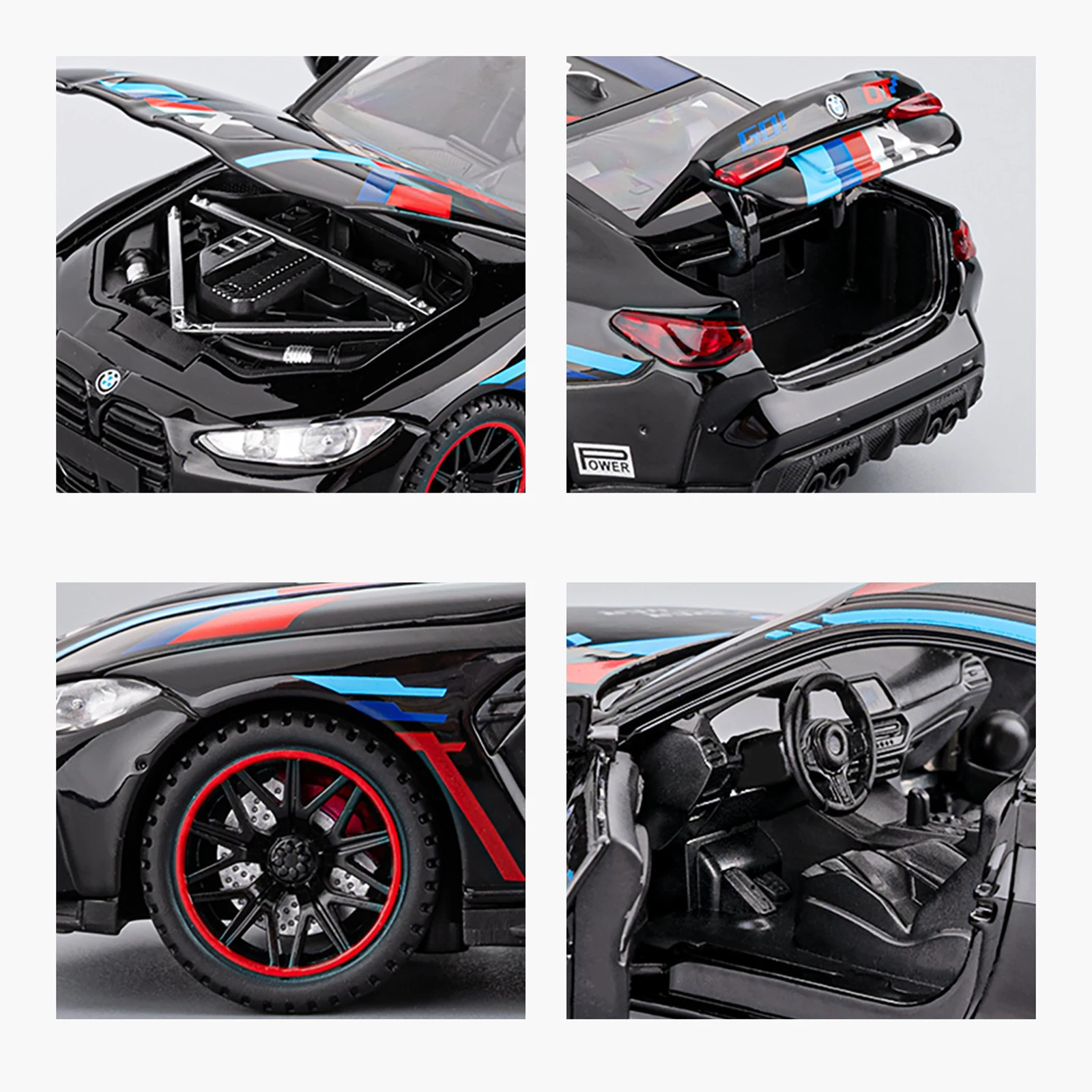 1:32 Scale BMW Race Car Model 5 1:32 Scale BMW Race Car Model - Image 5