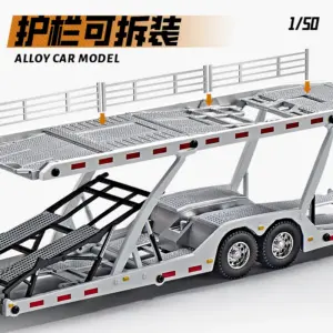 White 1:50 Scale Scania Double-Deck Flatbed Model 14 Seecbcd770f5649d5a710a23557407d7ev