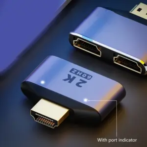 Purple HDMI Splitter Adapter for 1080P Display 9 Sef3b1378a99146b3a5cb7f2915a79167U