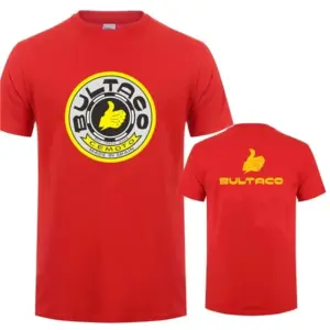 Blue Bultaco Motorcycle Enthusiast T-Shirt 19 Sef55f49bb72b4bf08390ca91bd718985q