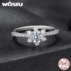 Elegant 0.5-Carat Flower Moissanite Wedding Ring 9 Sefc3a1050a8c42e69649969b95b74e98k