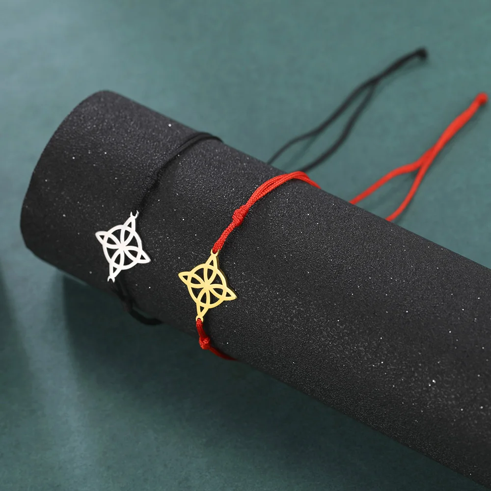 Stainless Steel Celtic Knot Women's Bracelet 3 Stainless Steel Celtic Knot Women's Bracelet - Image 3