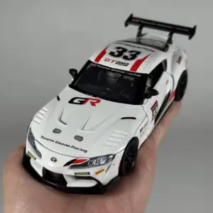Red Toyota Supra GT4 1:32 Diecast Model 12 Sf0f9ddd75698433dadcc719e2bfa0cd9B