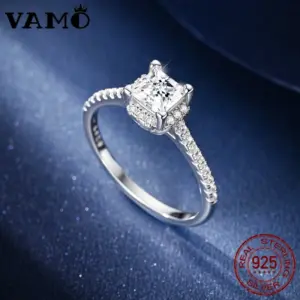 Sterling Silver Moissanite Engagement Ring 8 Sf192f89a2b634a78bd731e6eb7581d0dA