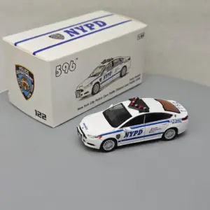 NYPD Mondeo TL Diecast Model 1:64 Scale 8 Sf48f0bcb457e4760af5b61daea8558eaK