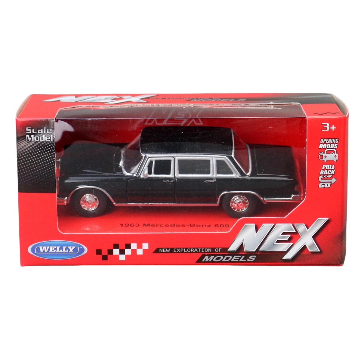 Vintage Black Mercedes-Benz 600 Pullman Model 4 Vintage Black Mercedes-Benz 600 Pullman Model - Image 4