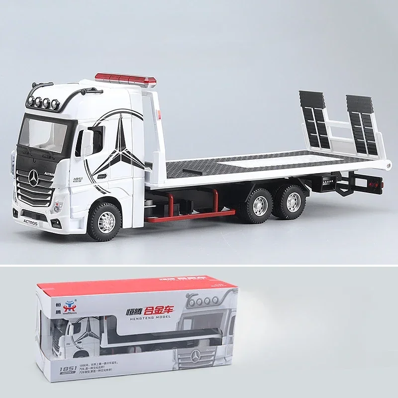 Yellow Mercedes-Benz Actros 1:24 Diecast Model 7 Yellow Mercedes-Benz Actros 1:24 Diecast Model - Image 7