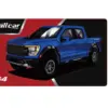 Blue Ford Raptor F150 Diecast Model 1:64 Scale